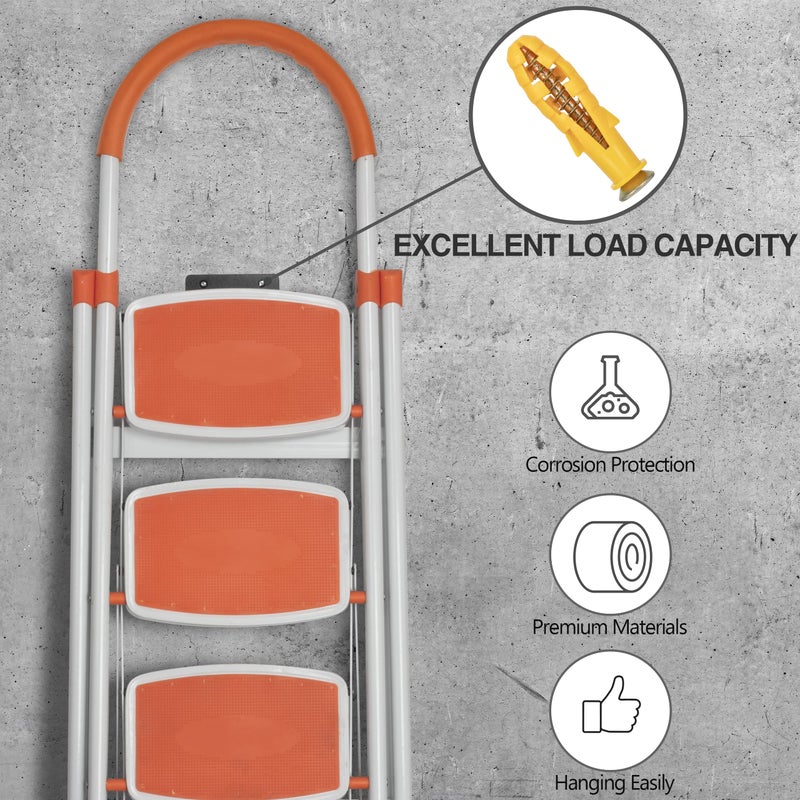 KURUI 510Pcs Wall Hanging Kit with Anchors and Screws, Picture Hanging Kit for Wall Decor Art, Frame, Canvas, Dry Wall Anchors Assortment Kit for Sheetrock Concrete Brick, 6 Sizes Picture Hangers - Image 3